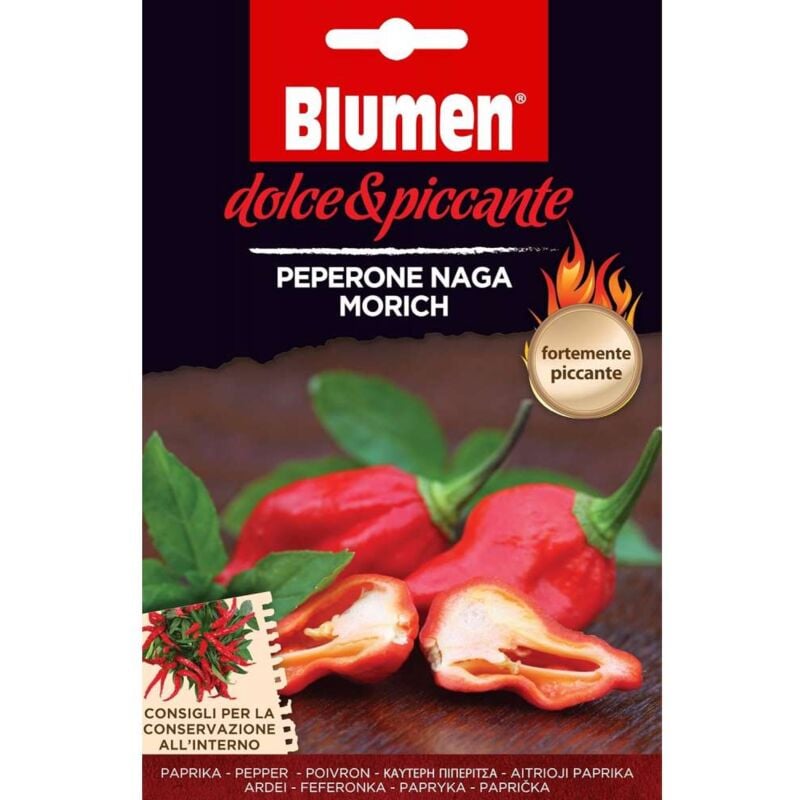 Blumen - Semi di peperoncino Naga Morich