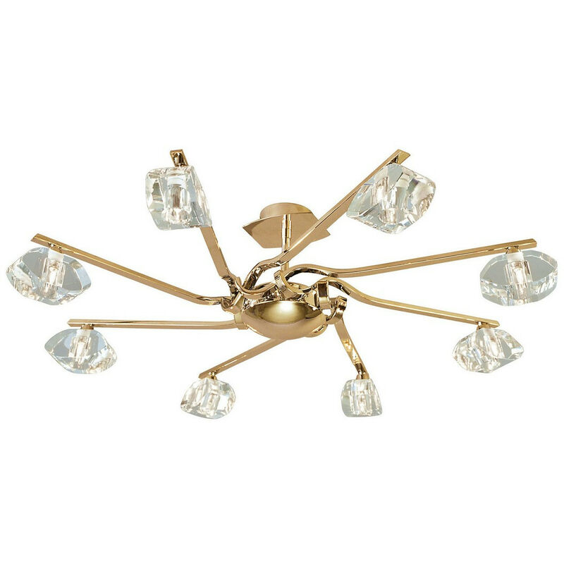 Inspired Mantra Alfa Semi-encastré 8 lumière G9 or français