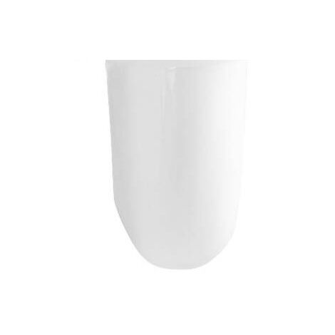 SEMICOLONNA NORMUS NEO CERAMICA BIANCA 35CM