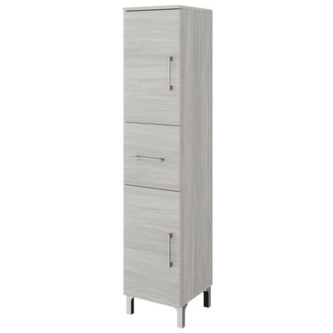 SEMICOLONNA RUBINO 2A+1C ROVERE GRIGIO REVERSIBILE- 1,0 pz