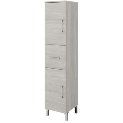 SEMICOLONNA RUBINO 2A+1C ROVERE GRIGIO REVERSIBILE