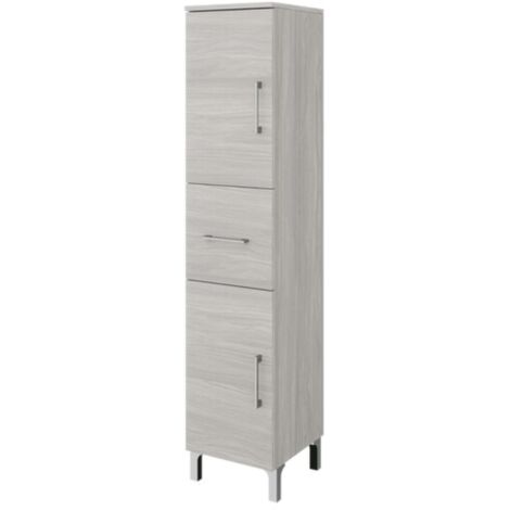 SEMICOLONNA RUBINO 2A+1C ROVERE GRIGIO REVERSIBILE
