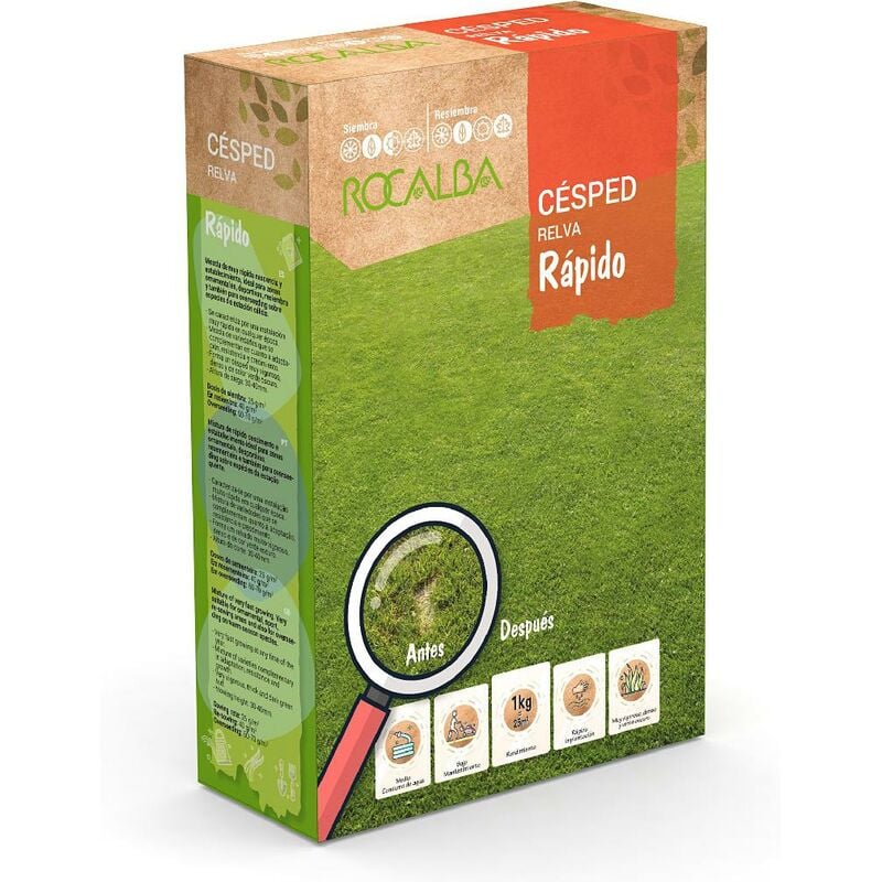 

Semilla Césped Rápido 1 Kg - Rocalba