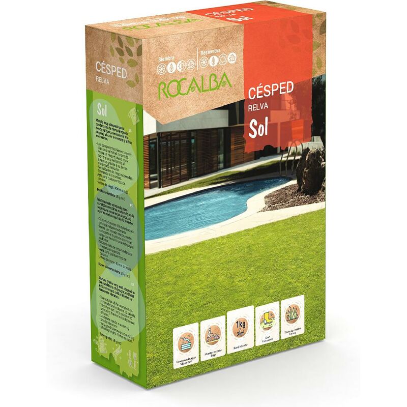 

Semilla Césped Sol Rocalba 1 Kg