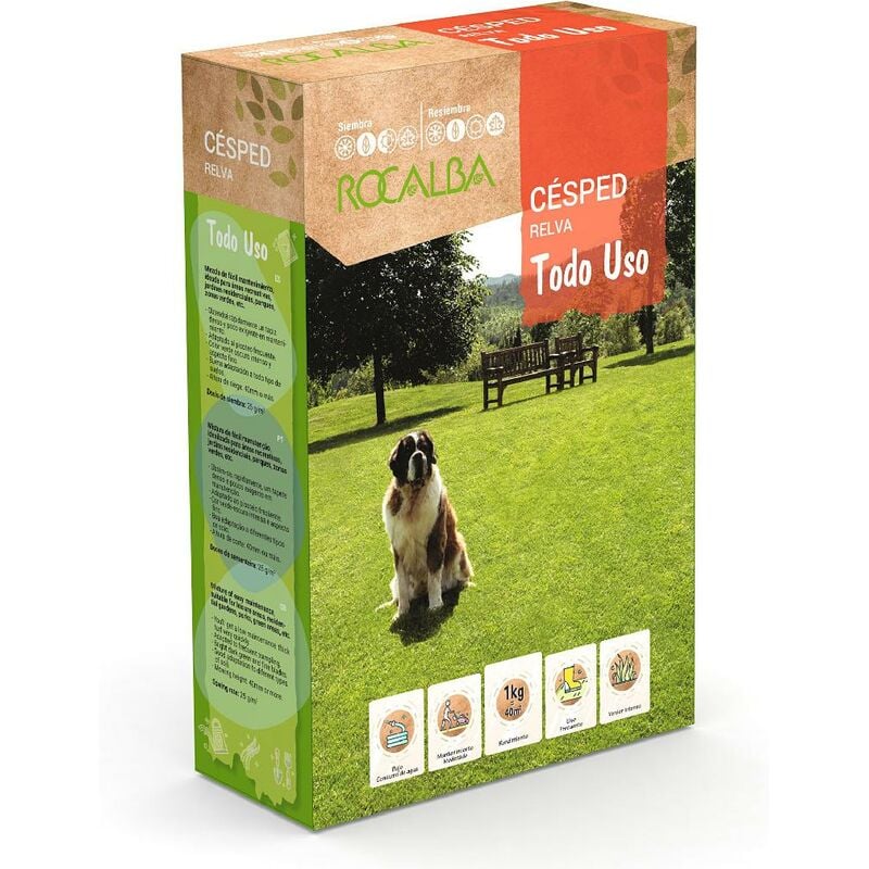 

Semilla Césped Todo Uso 1 Kg - Rocalba