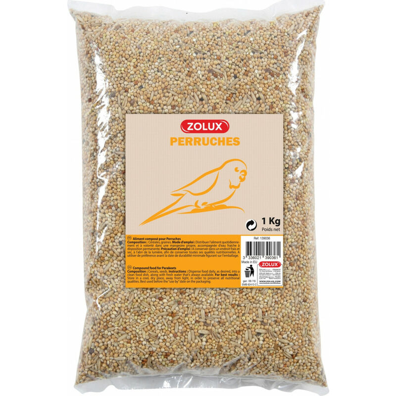 

semilla para pericos. Bolsa de 1 kg. para pájaros.