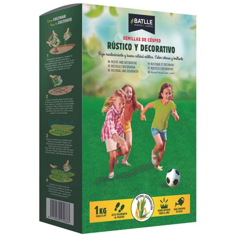 

Semillas césped rústico y decorativo 500 g
