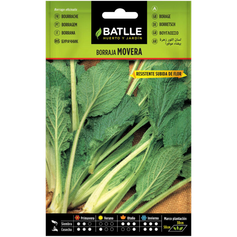 

Semillas de Borraja Movera 5 gr
