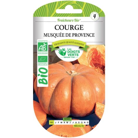 Semillas de calabaza moscada Provence BIO Los Dedos Verdes