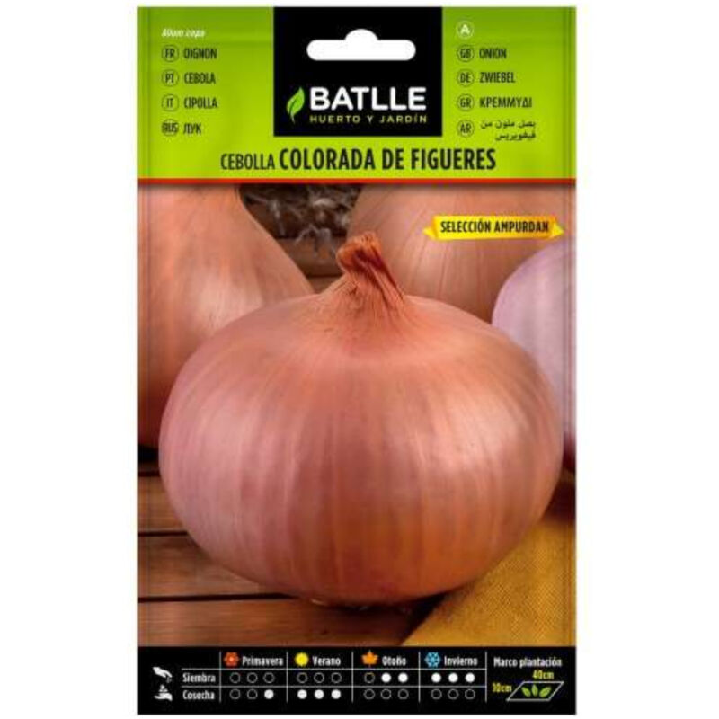 

Semillas de Cebolla colorada de Figueras sel. Ampurdan