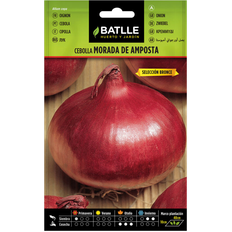 

Semillas de Cebolla morada de Amposta sel. Bronce