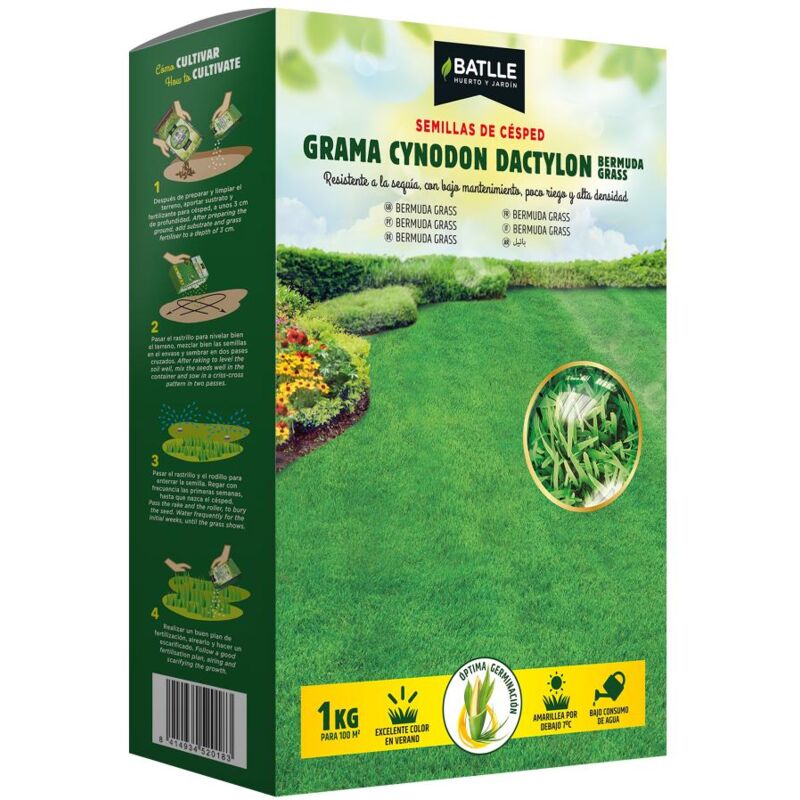 

Semillas de césped Grama Cynodon Dactilon 5 kg