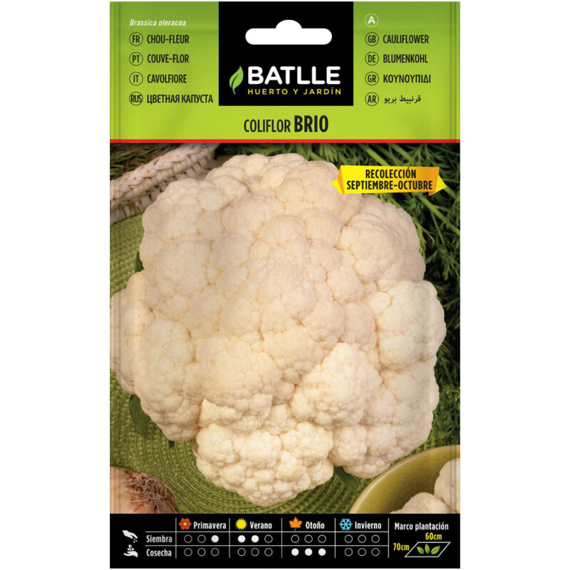 

Semillas de Coliflor Brio Selección Urgelba