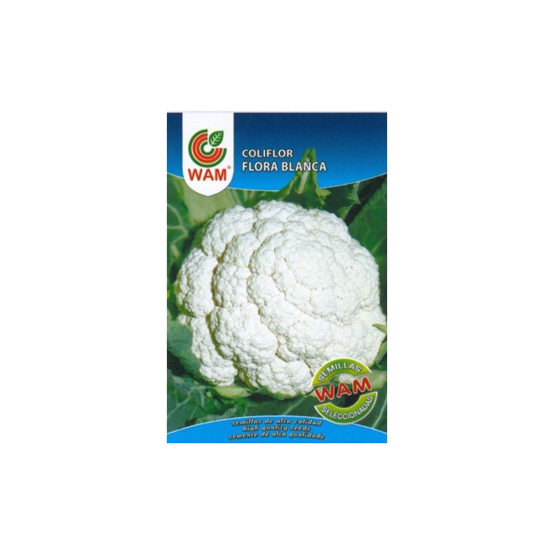 

Semillas de Coliflor Flora Blanca Sobre 3 gr - WAM