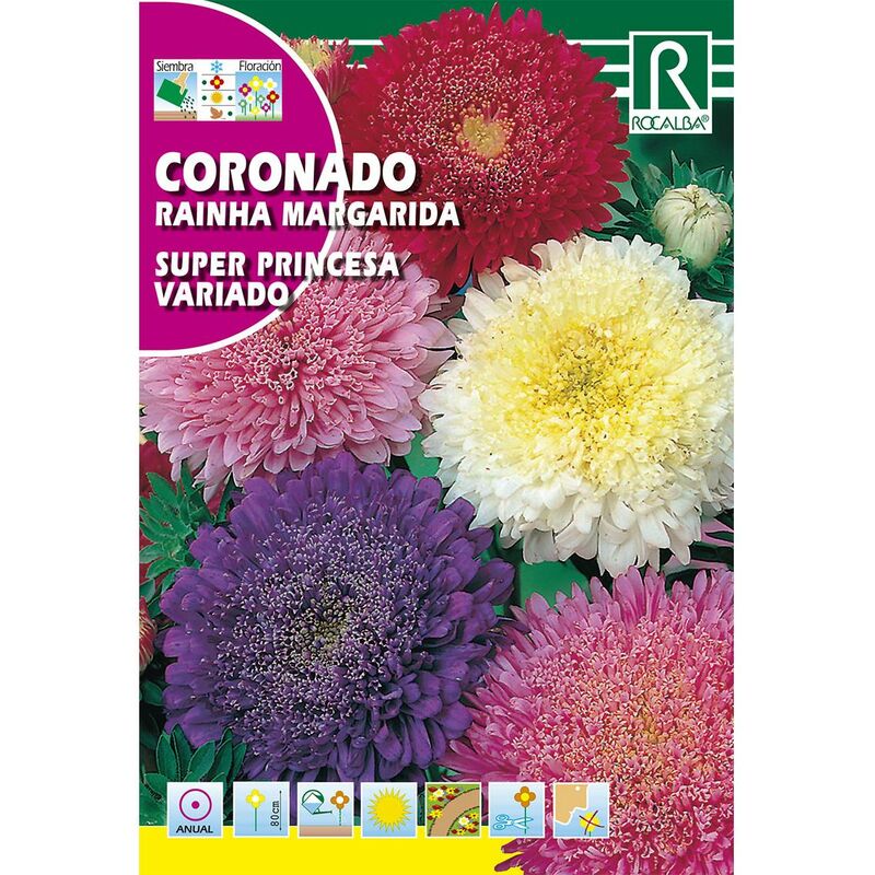 

Semillas de Coronado reina enano, variado