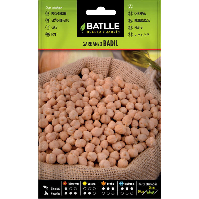 

Semillas de Garbanzos Badil 250 g