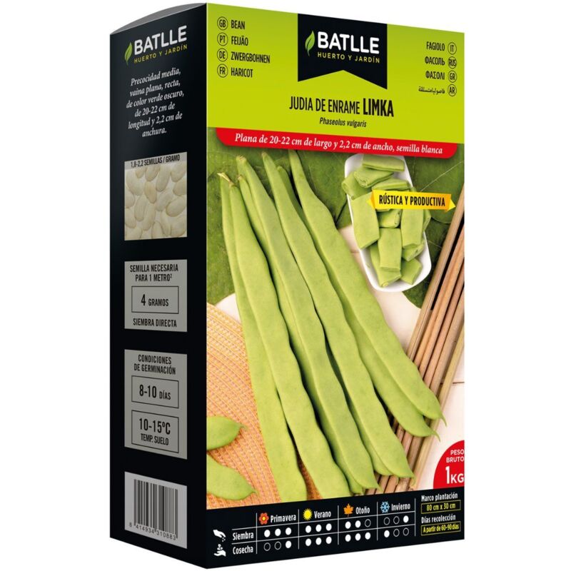

Semillas de Judía de enrame Limka 100 gr.