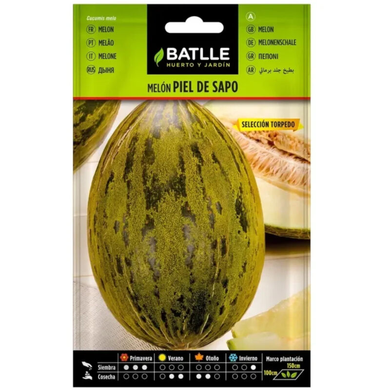 

Semillas de Melón Piel de sapo sel. Torpedo