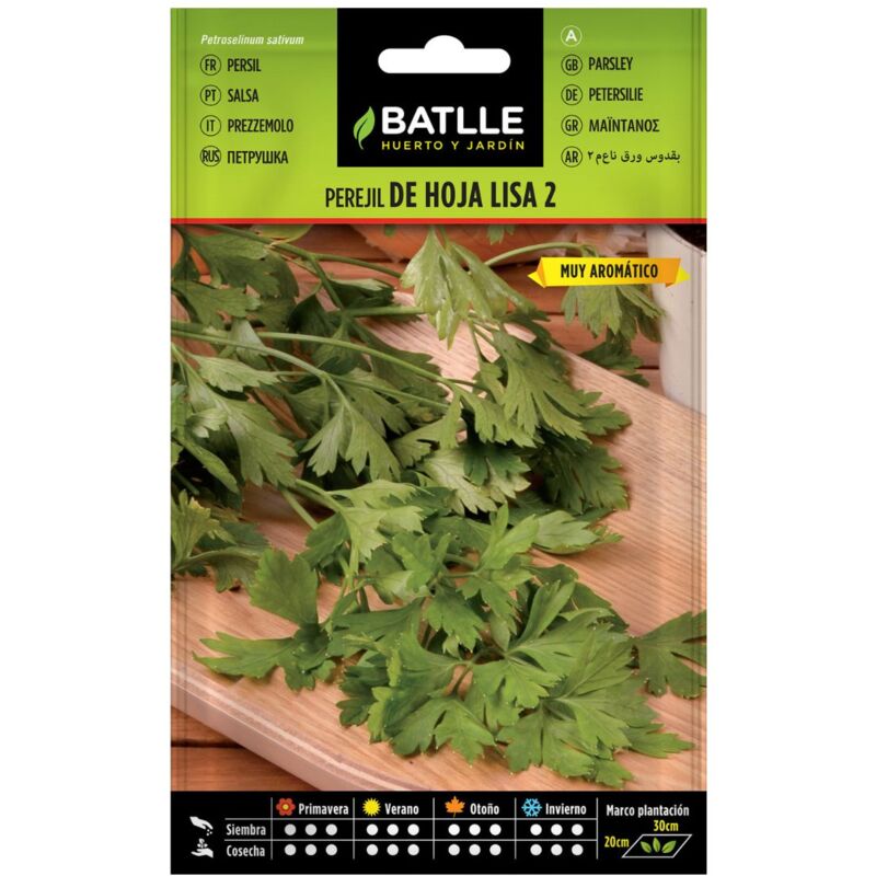 

Semillas de Perejil Común de hoja lisa 2, 25gr