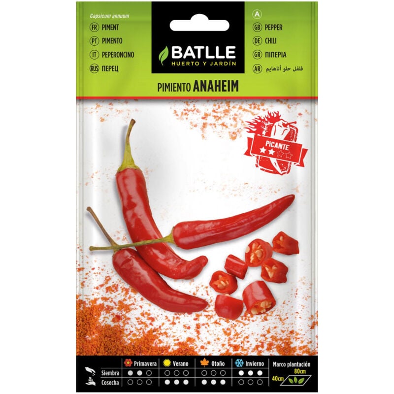 

Semillas de Pimiento Anaheim