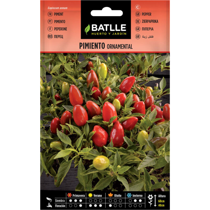 

Semillas de Pimiento ornamental