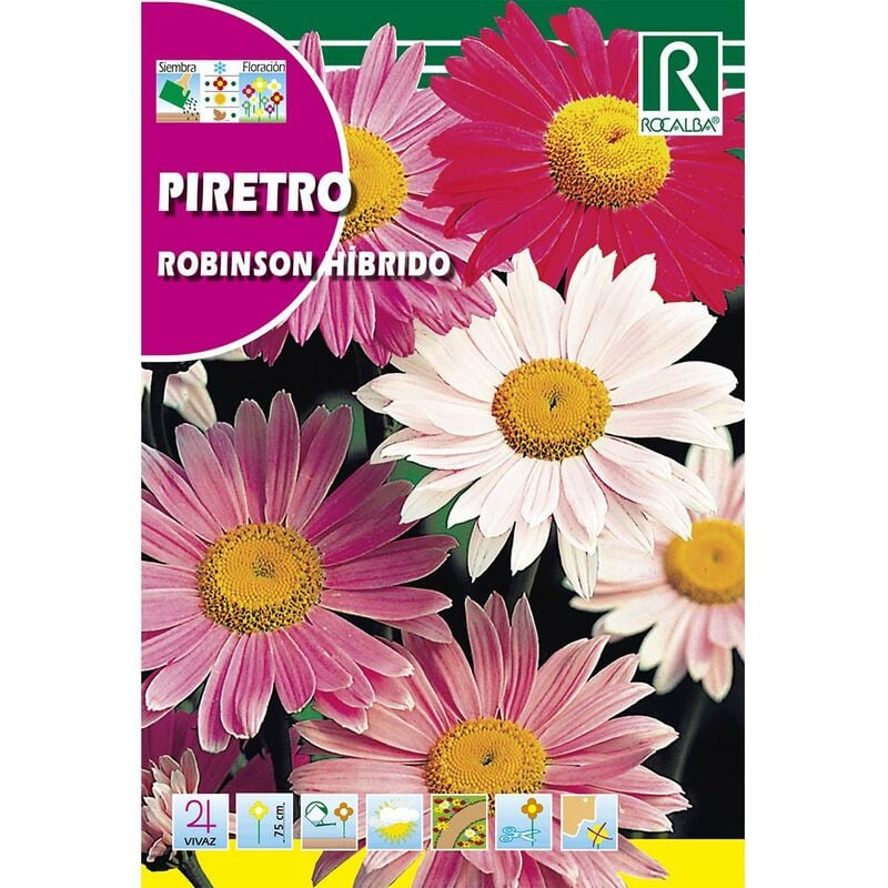 

Semillas de Piretro robinson hibrido, variado