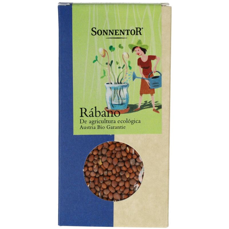 

Semillas de rábano Eco para germinar 120 g - Sonnentor