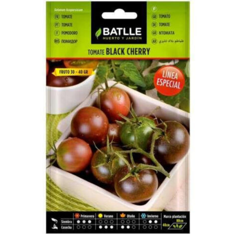 Semillas De Tomate Black Cherry