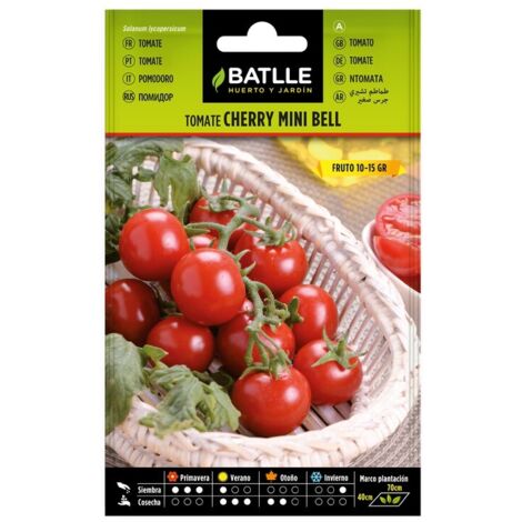 Semillas de Tomate Cocktail tipo Cherry sobre 10-15 gr