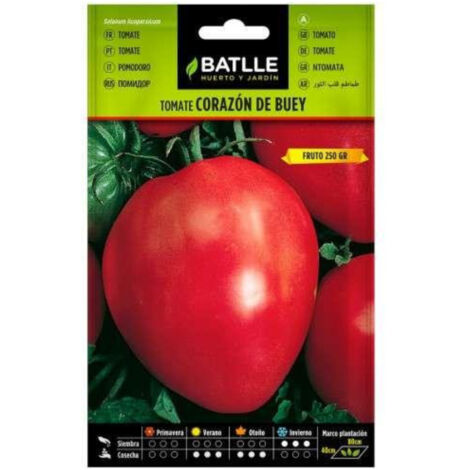 Semillas de Tomate Corazón de Buey