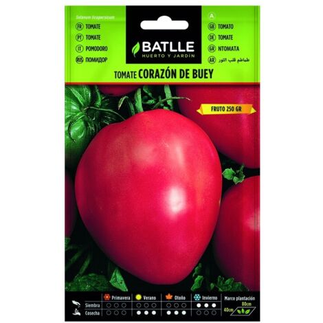 Semillas de tomate corazón de buey Batlle