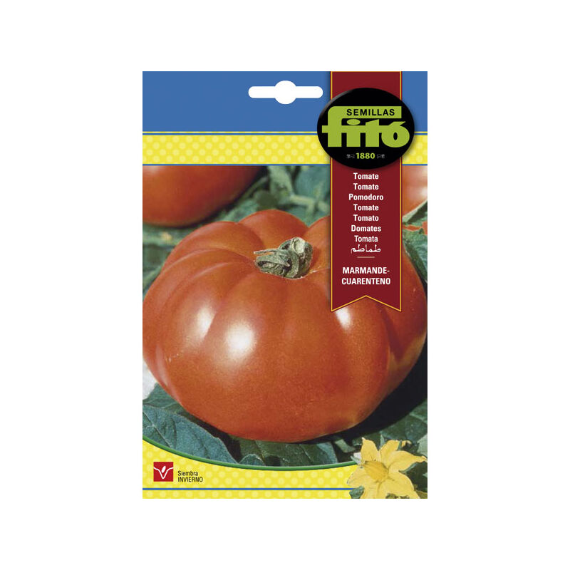 

Plantawa Semillas de Tomate Marmande Cuarenteno 3 gr para Siembra en Primavera Hortaliza para Cultivar - Fitó