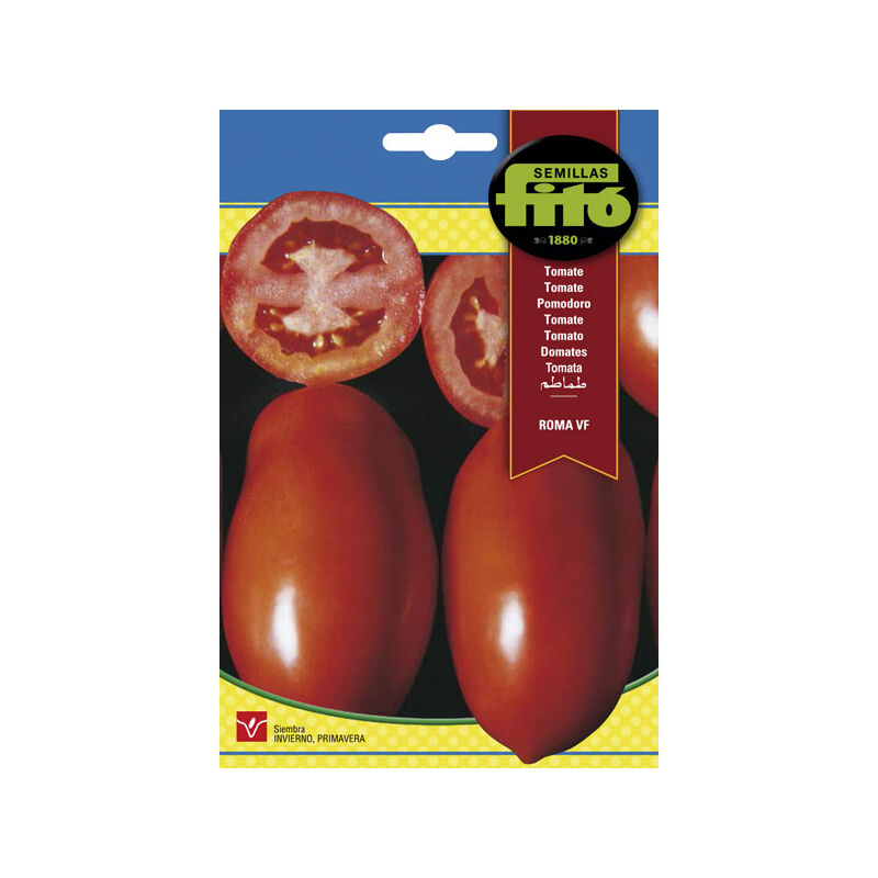 

Plantawa Semillas de Tomate Roma VF 3 gr para Siembra en Primavera Hortaliza para Cultivar- Fitó