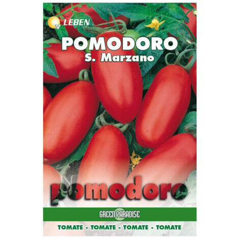 Semillas de tomate San Marzano Leben