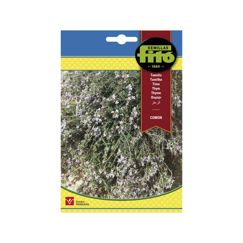 

Plantawa Semillas de Tomillo 0.75 gr para Siembra en Primavera Planta Aromática para Cultivar - Fitó