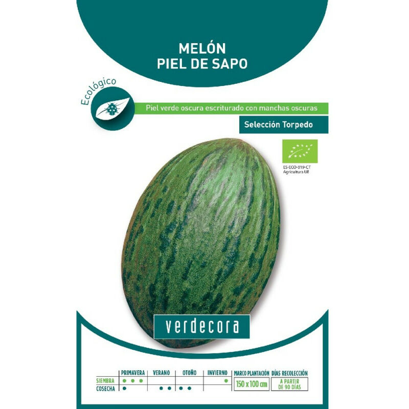 

SEMILLAS ECOLOGICAS MELON PIEL DE SAPO - Verdecora