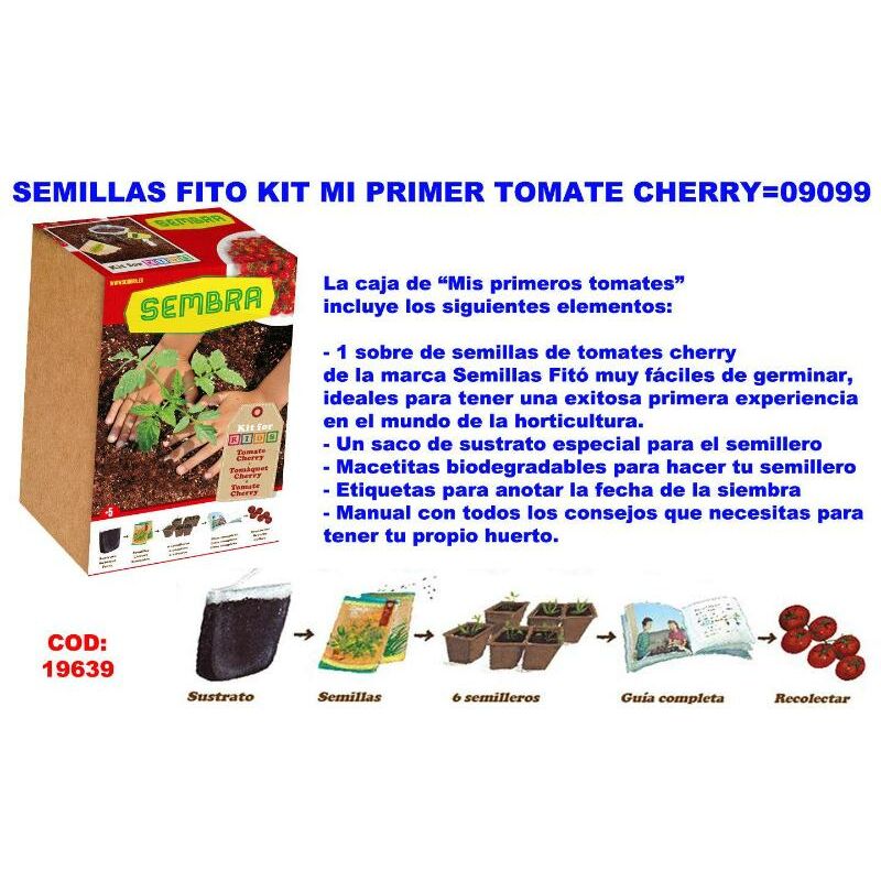 

semillas fito finstock kit mi primer tomate cherry 09099 - Mibricotienda