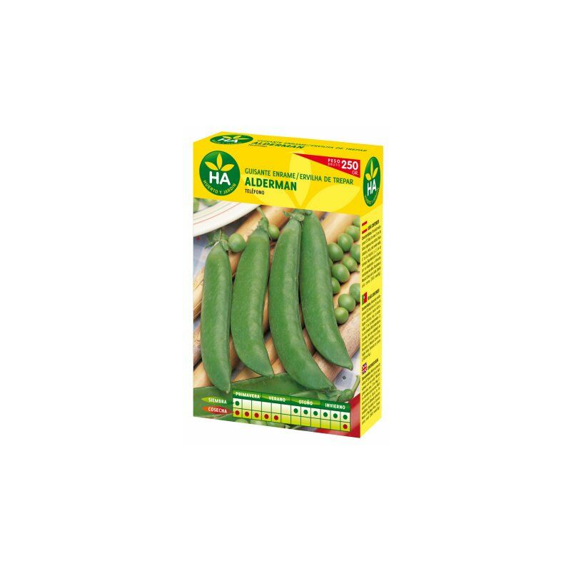 

Semillas Guisante Enrame Alderman Caja 250 Gr