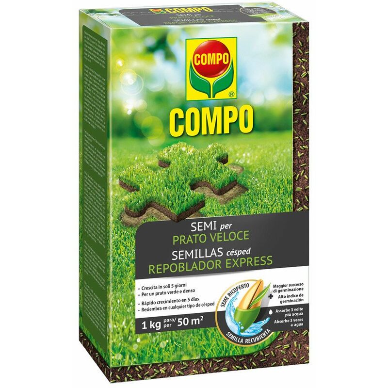 

Semilla Cesped Univ Repoblador 2357802011 1 Kg - Compo