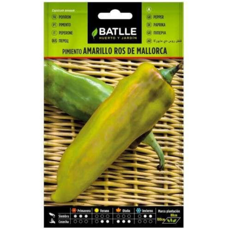 

Semillas de Pimiento amarillo Ros de Mallorca