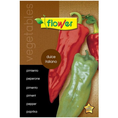 Semillas pimiento dulce italiano flower