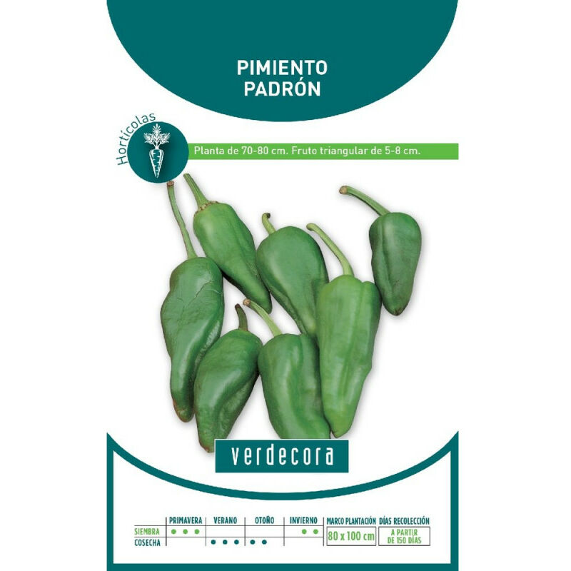 

SEMILLAS PIMIENTO PADRON - Verdecora