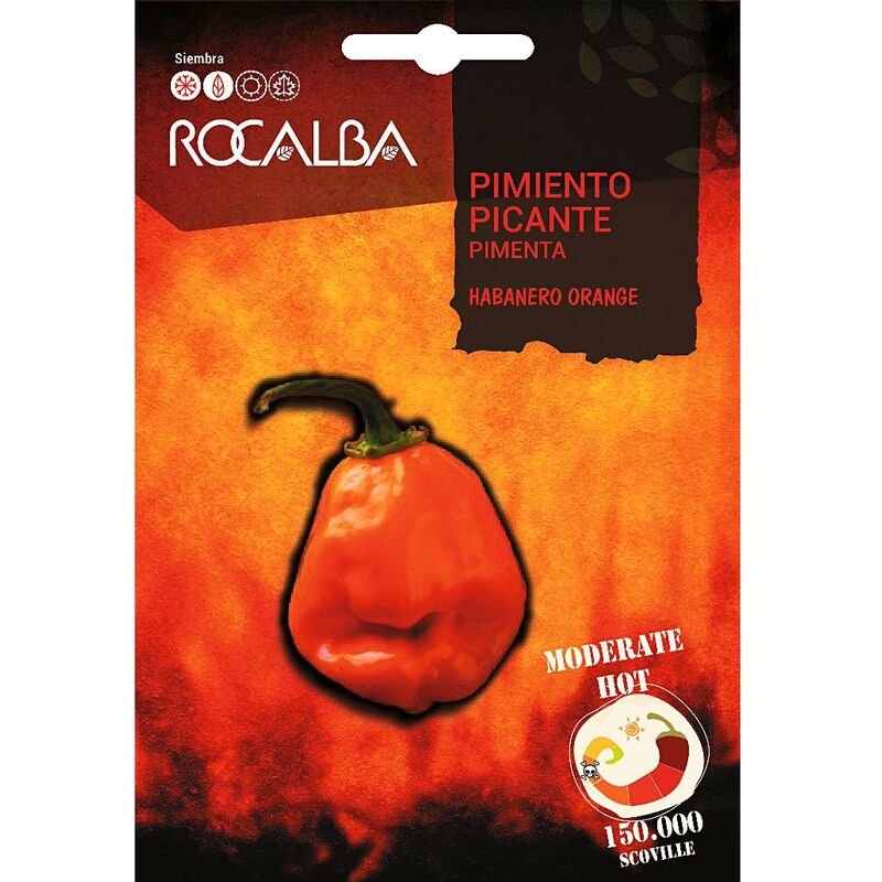 

Semillas Pimiento Picante Habanero Orange - Rocalba