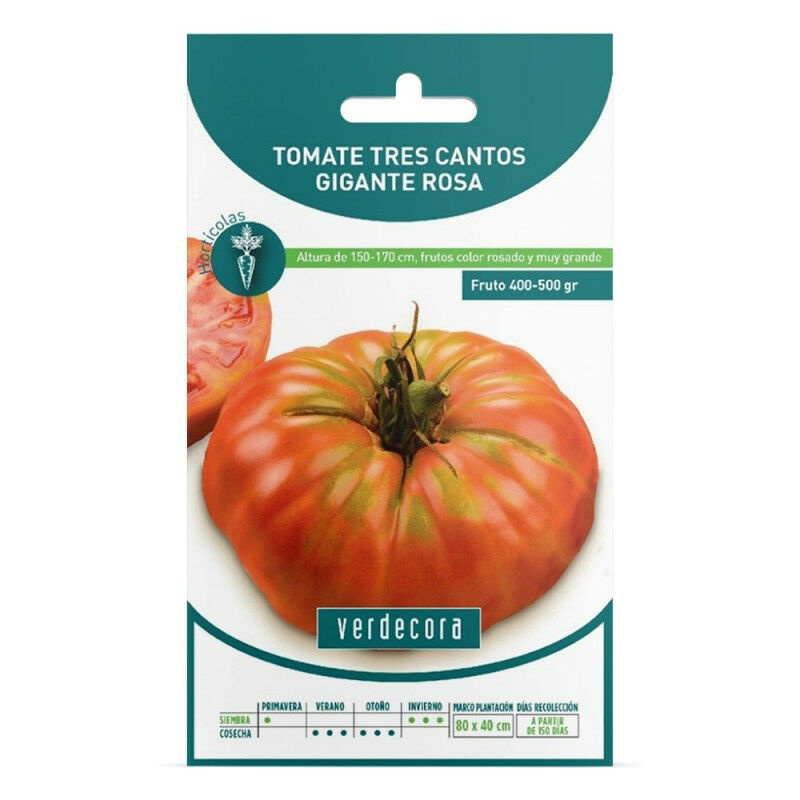 

SEMILLAS TOMATE GIGANTE ROSA - Verdecora