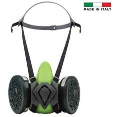 SEMIMASCHERA IN SILICONE SERIE BLS 4100 NEXT CON FILTRI- - taglia M/L - 1 pezzi BLS