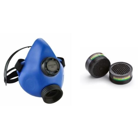 MILLA S.R.L. Semimaschera respiratore antipolvere e gas EURMASK UNO