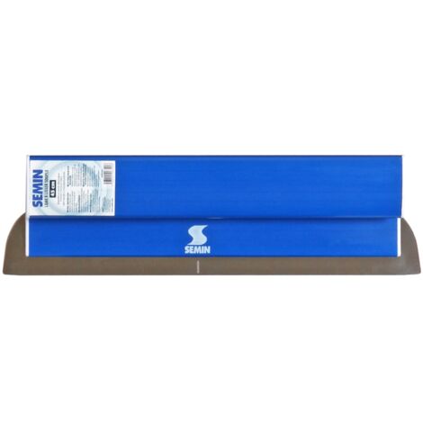 Semin – Lame à enduire 45 cm en acier inoxydable – Légère et résistante à l'abrasion – Pour lissage et finition plaques de plâtre