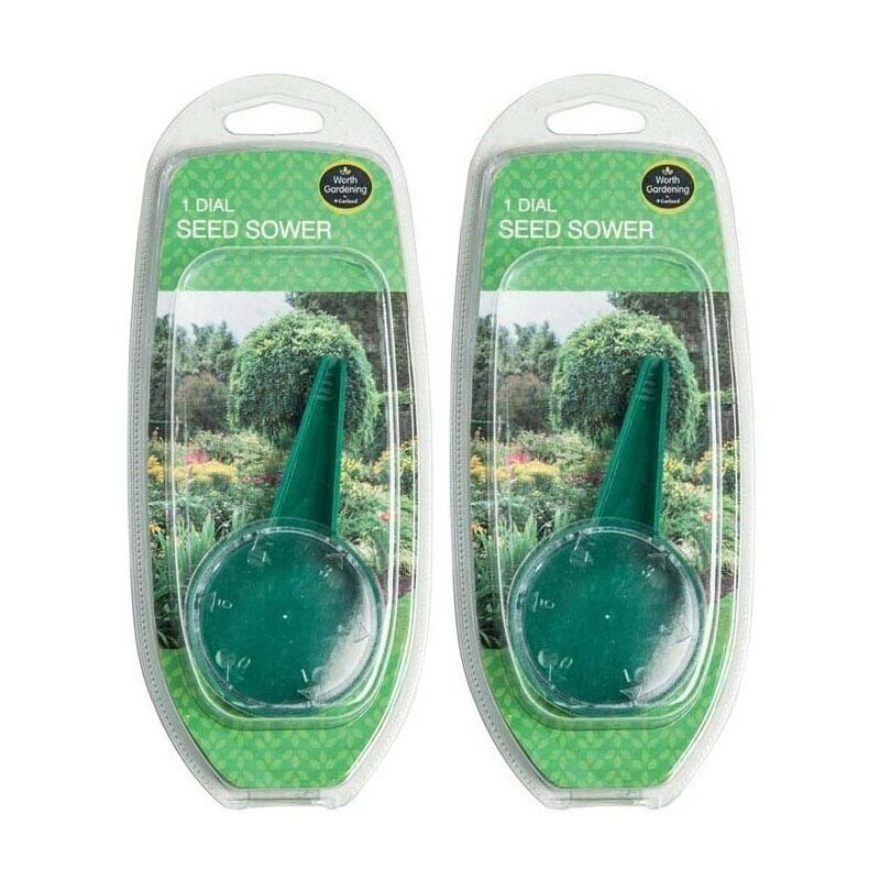 Garland - Semoir à cadran distributeur de graines (Lot de 2)
