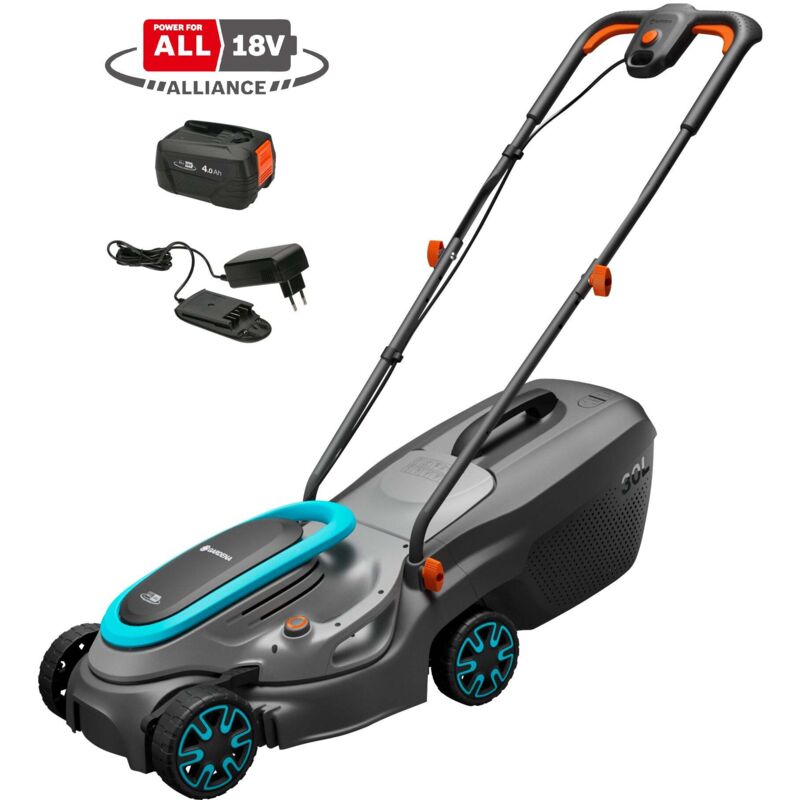 Gardena Powermax 3218v P4a Tondeuse à Gazon Tondeuse à Gazon Poussée