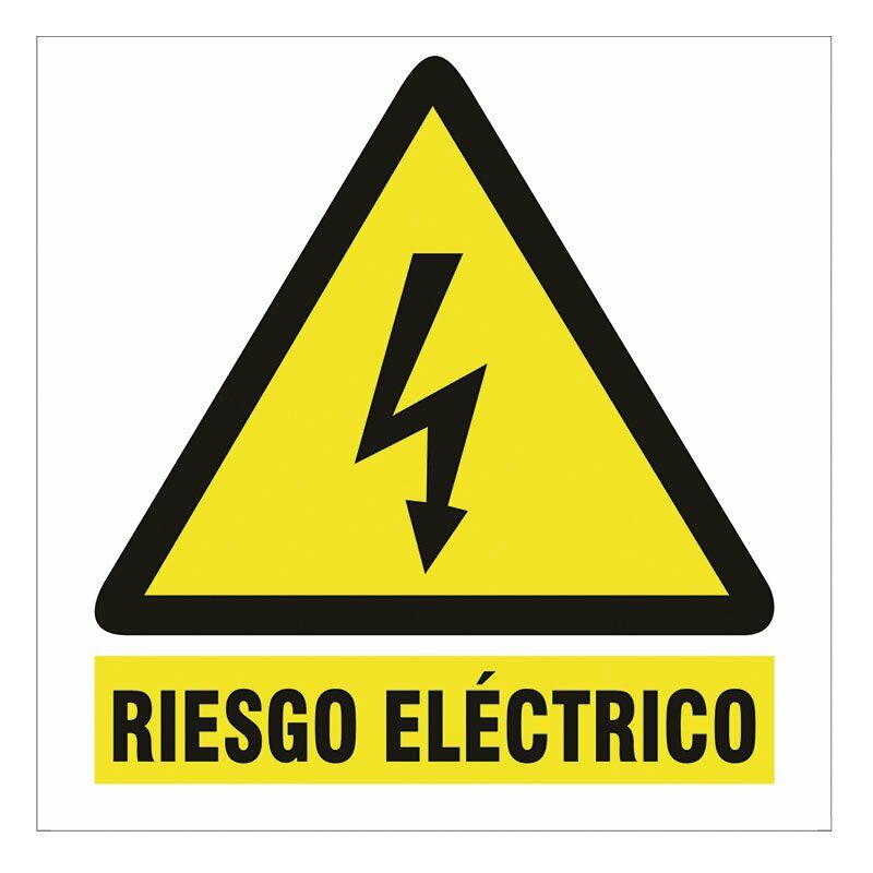 

Señal 100X100 Adhesivo Riesgo Elect